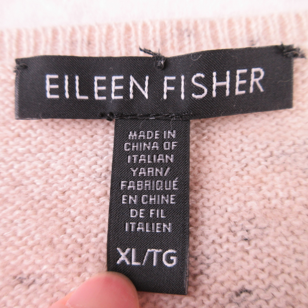 Eileen Fisher Slit-Hem Tunic Sweater Size XL elevated refined heritage - Picture 5 of 10